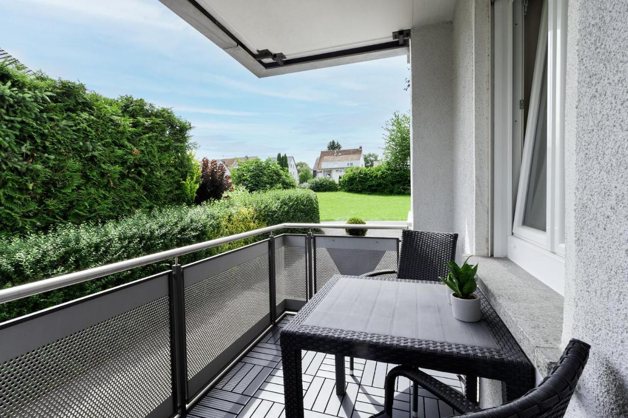 Modernes Apartment *Liobablick Nr. 4* - FeWo in Fulda/Petersberg Petersberg  Exterior foto